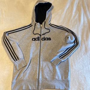 Adidas Zip Up Sweatshirt